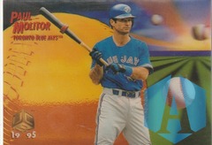 1995 Pinnacle SportFlix #22 PAUL MOLITOR Toronto Blue Jays